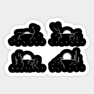 MINIMALISM SET 5 Sticker